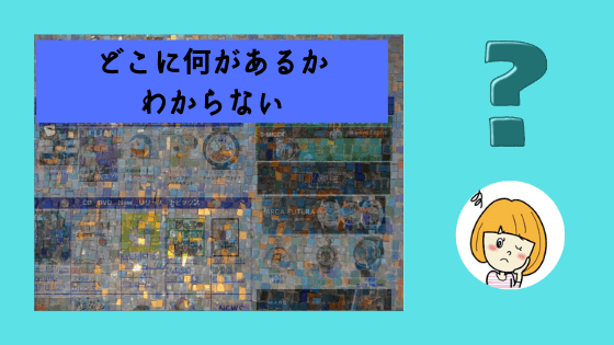 どこに何があるか不明の楽天市場ショップ例