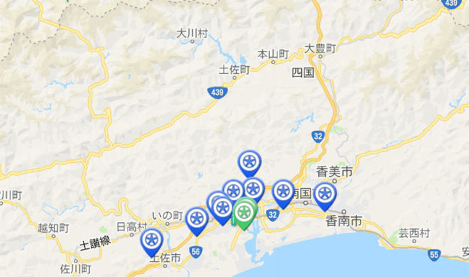 高知県のオートウェイタイヤピット